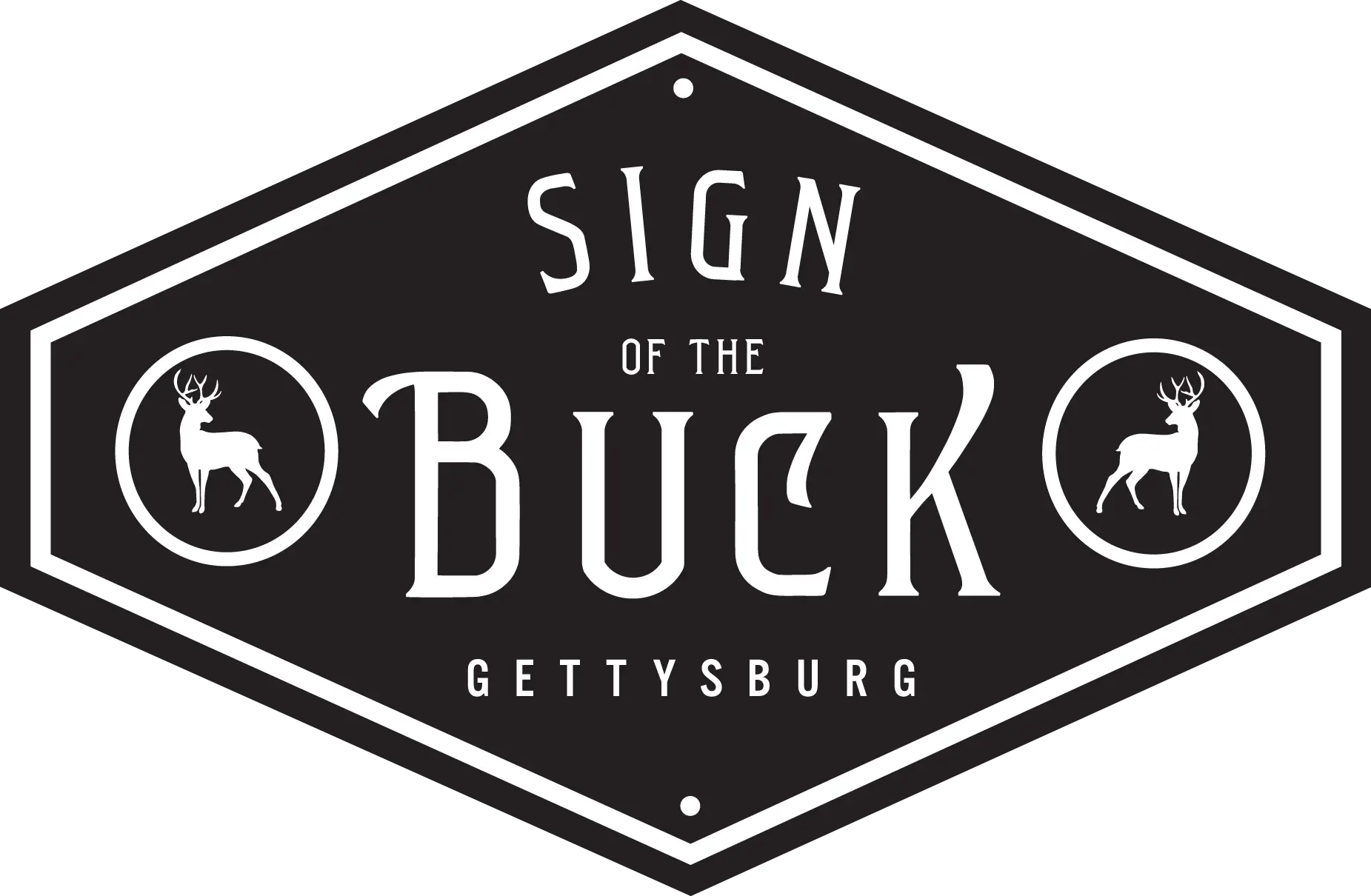 The Sign of the Buck in Gettysburg, PA (2)