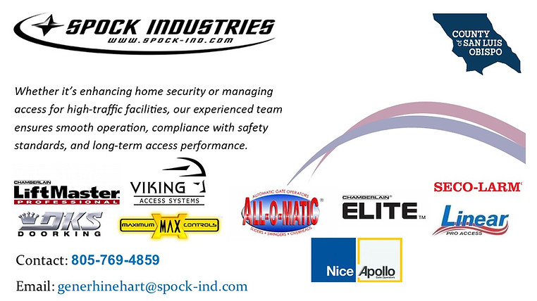 SPOCK INDUSTRIES INC - AUTOMATIC GATE SERVICE & REPAIR in San Miguel, CA (2)