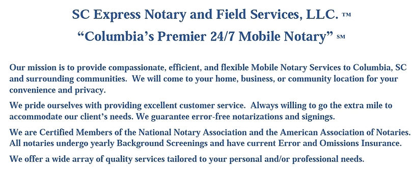 Tiffany Dawn Mike - Mobile Notary - SC Express Notary and Field Services, LLC. in Columbia, SC (3)