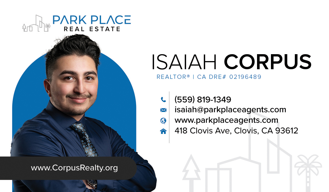 Isaiah Corpus Realtor # 02196489 in Fresno, CA