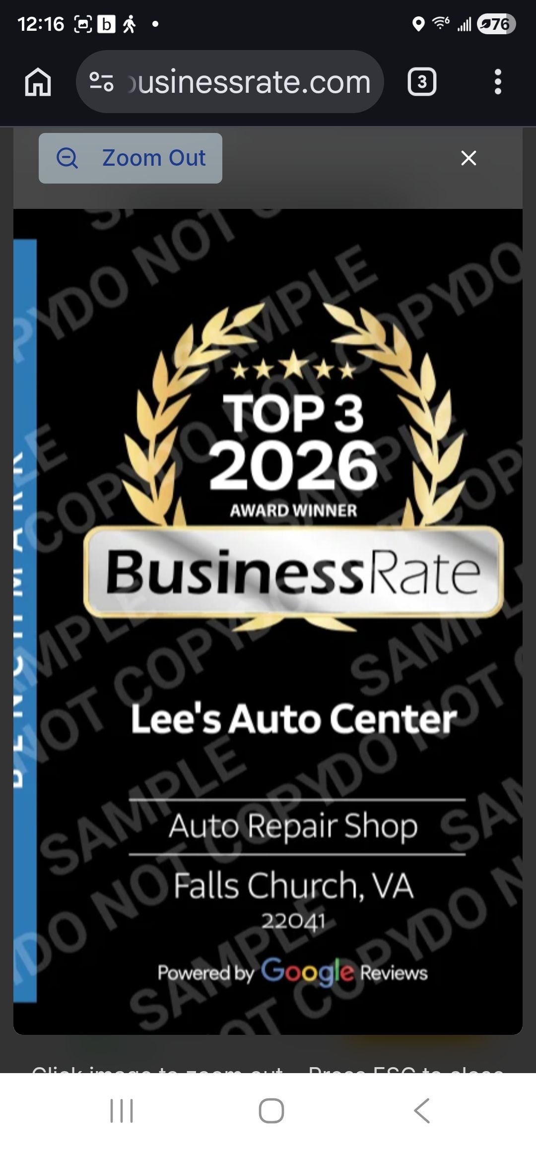Lee's Auto Center in Falls Church, VA (2)