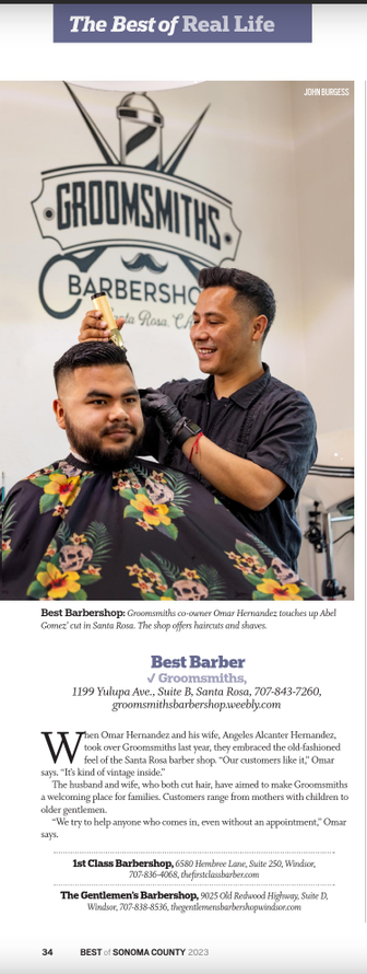 Groomsmiths Barbershop in Santa Rosa, CA (3)