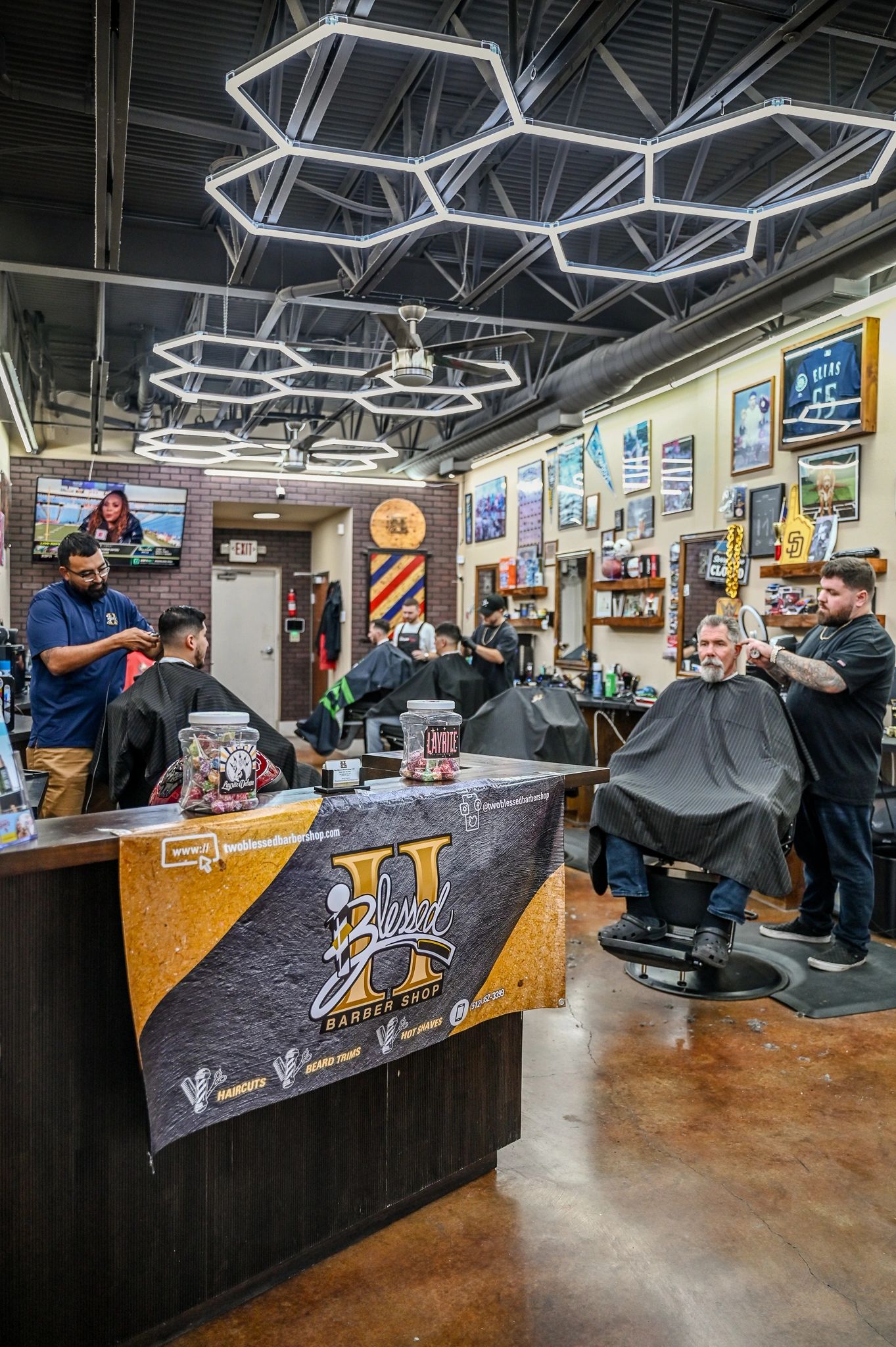 Two Blessed Barbershop in Buda, TX