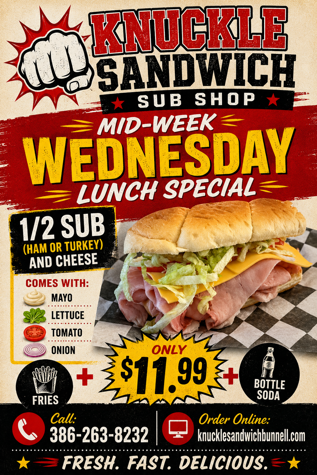 Knuckle Sandwich Sub Shop in Bunnell, FL (4)