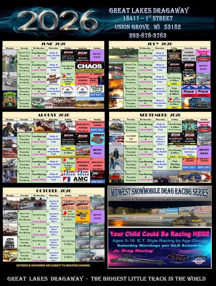 Great Lakes Dragaway in Union Grove, WI (3)