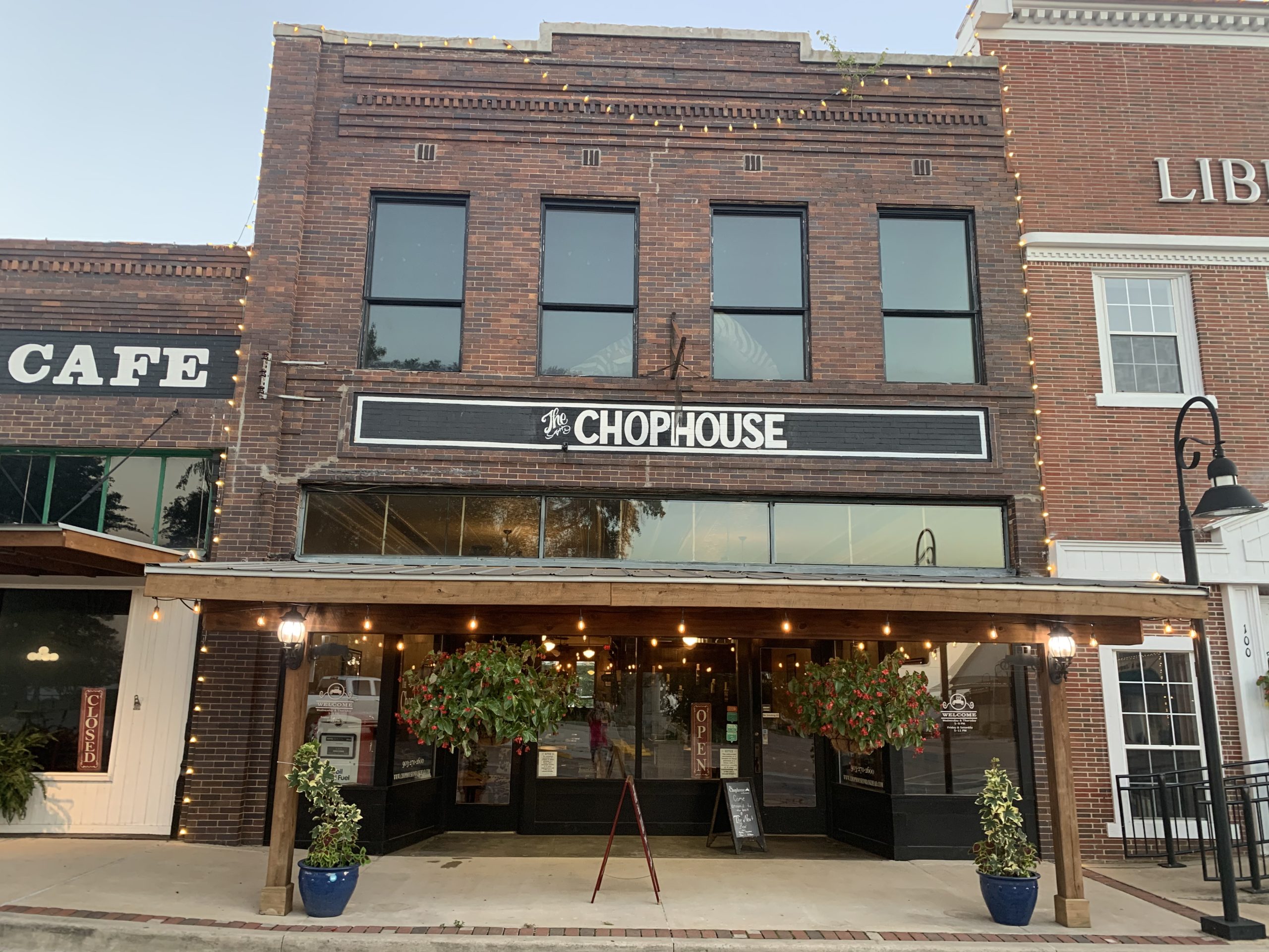 The Texas Chophouse in Mt Vernon, TX