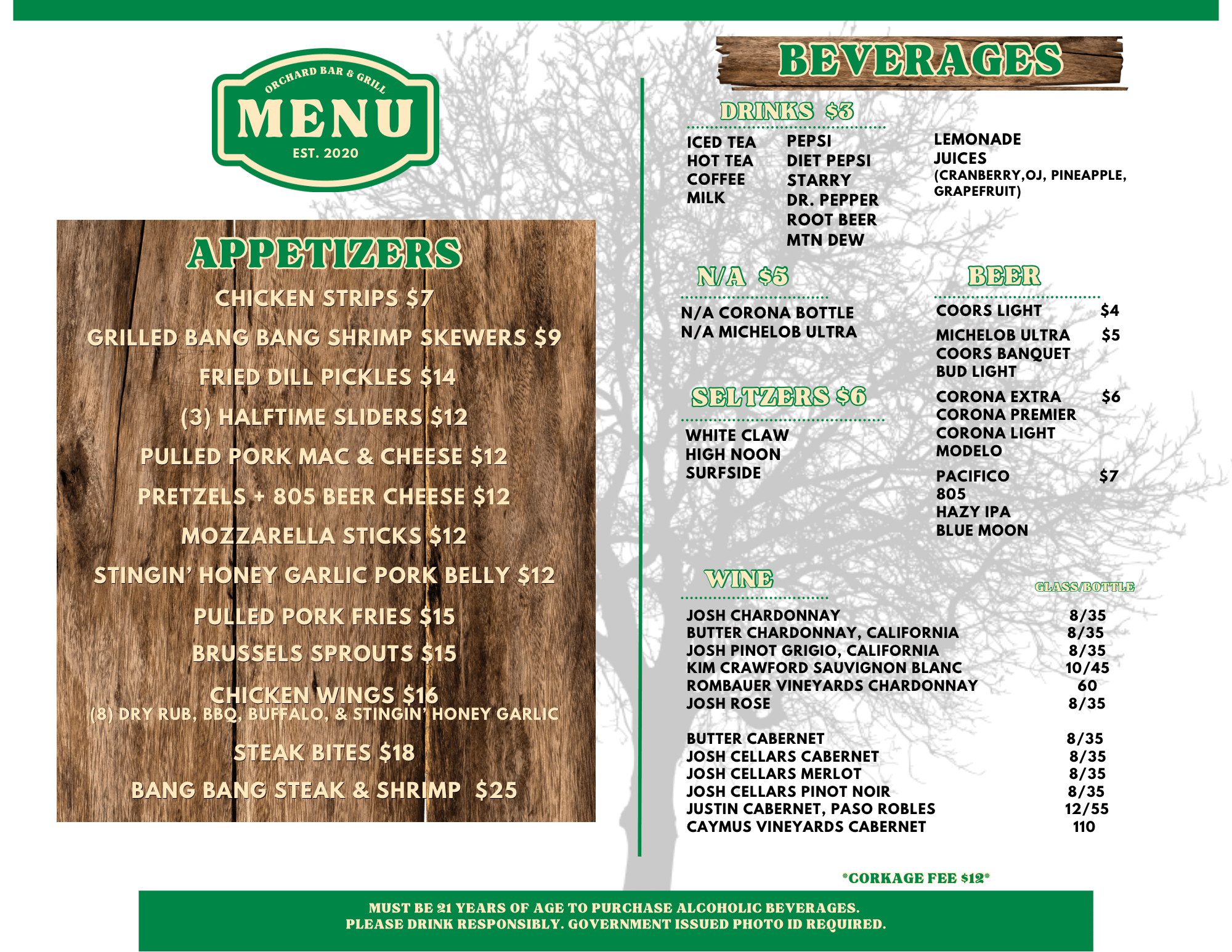 Orchard Bar and Grill in Chowchilla, CA (2)