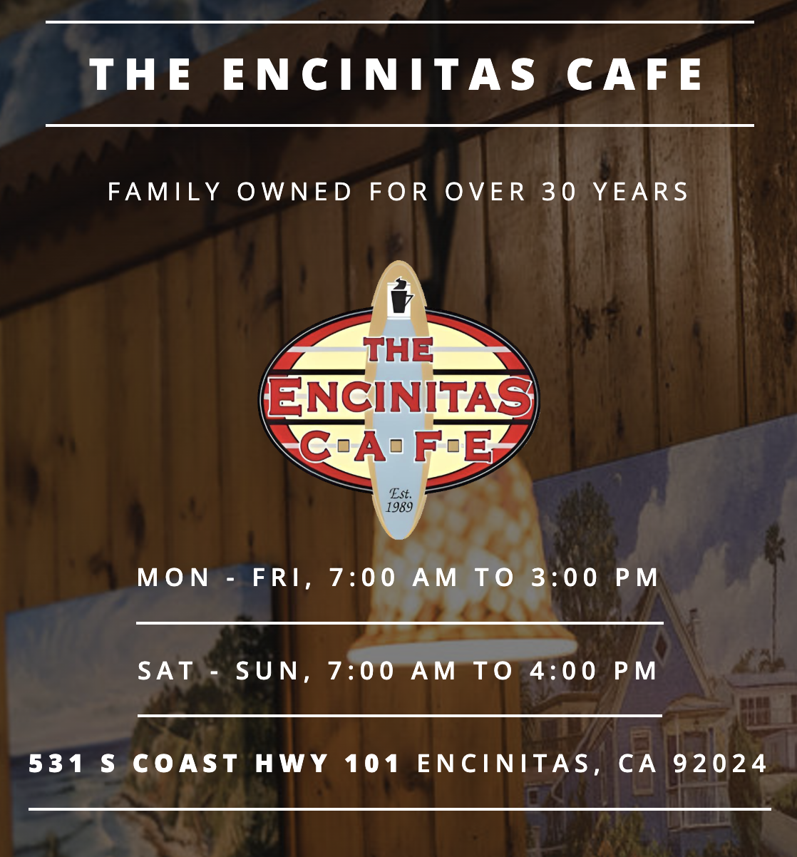 Encinitas Cafe in Encinitas, CA (2)