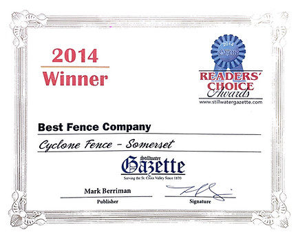 Cyclone Fence, Inc. in Somerset, WI (5)