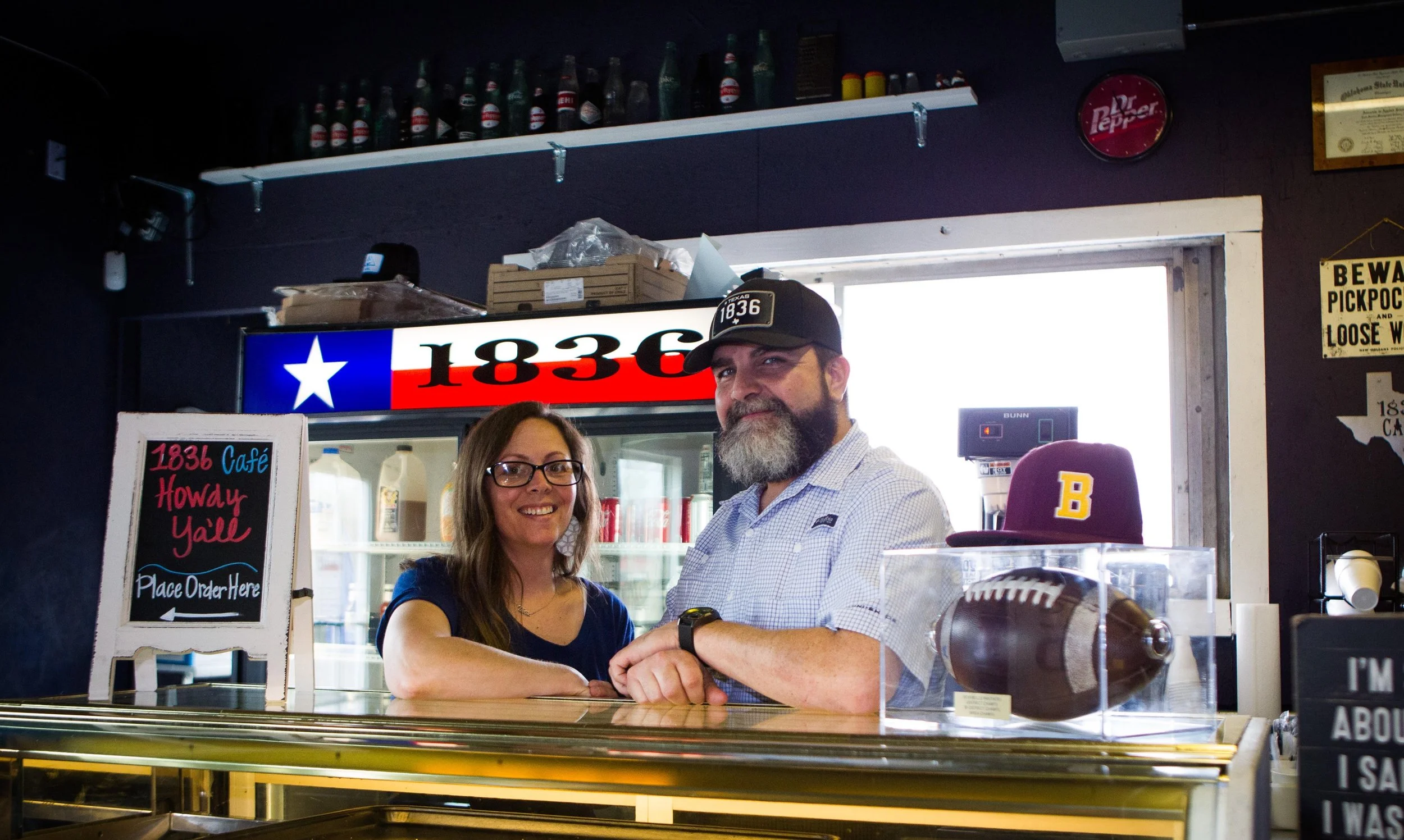 1836 Café in Bells, TX