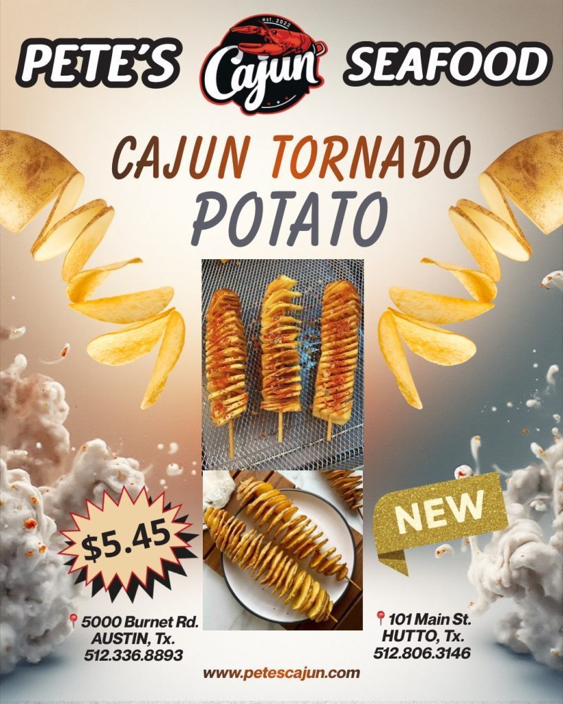 Pete’s Cajun Seafood in Hutto, TX