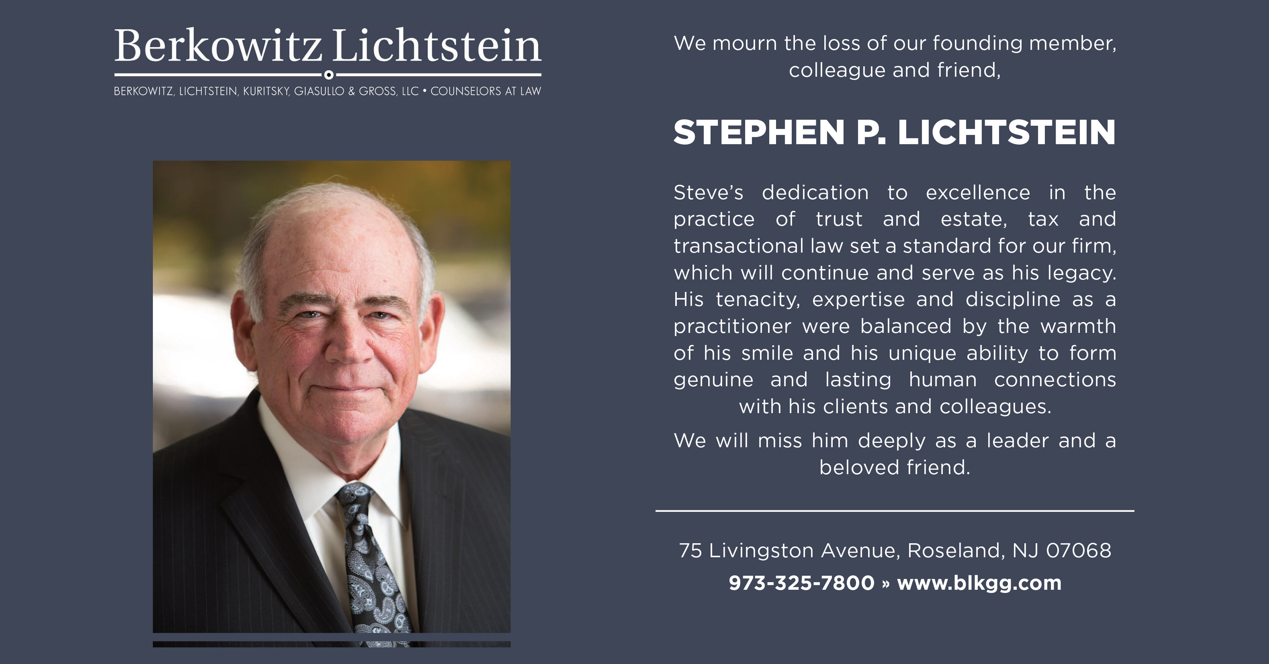 Berkowitz Lichtstein Kuritsky Giasullo & Gross, LLC in Roseland, NJ (2)