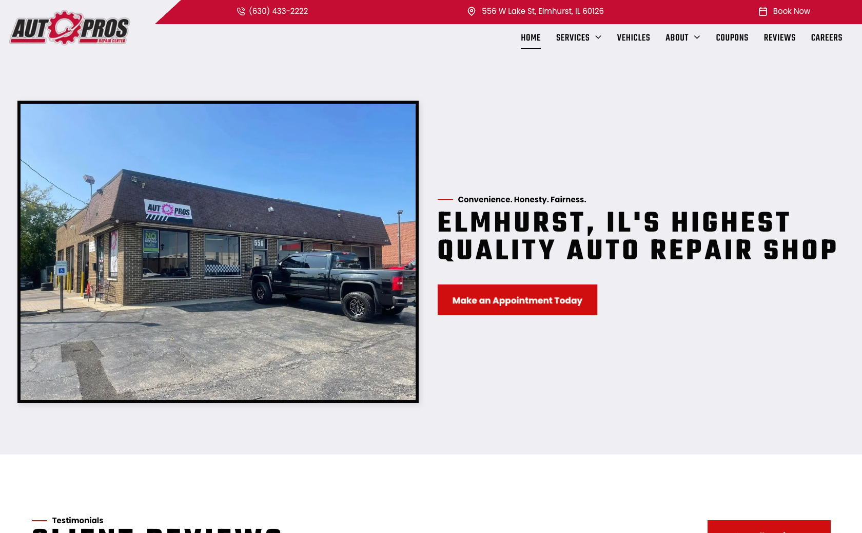 Autopros Repair Center in Elmhurst, IL