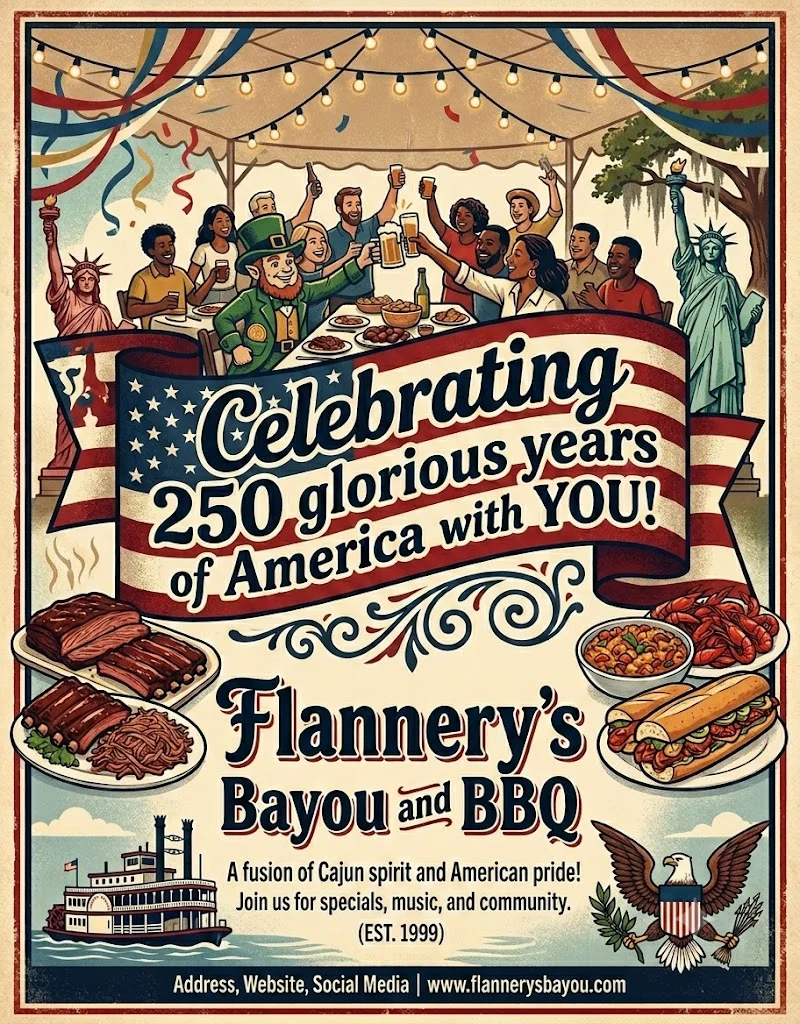 Flannery’s Bayou and BBQ in Fruitland, MD
