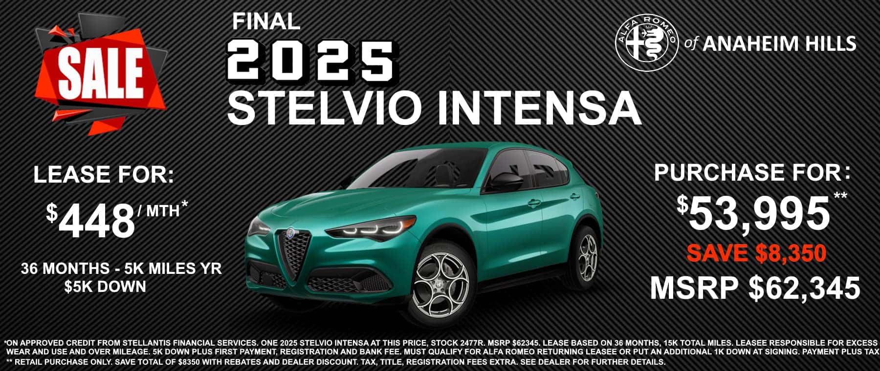Alfa Romeo of Anaheim Hills in Yorba Linda, CA