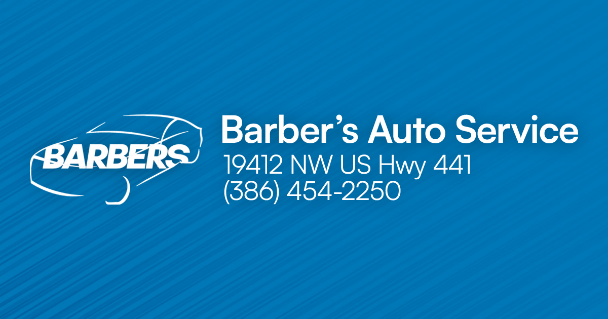 Barbers Auto Service Inc. and 24 Hour Towing Service in High Springs, FL (2)