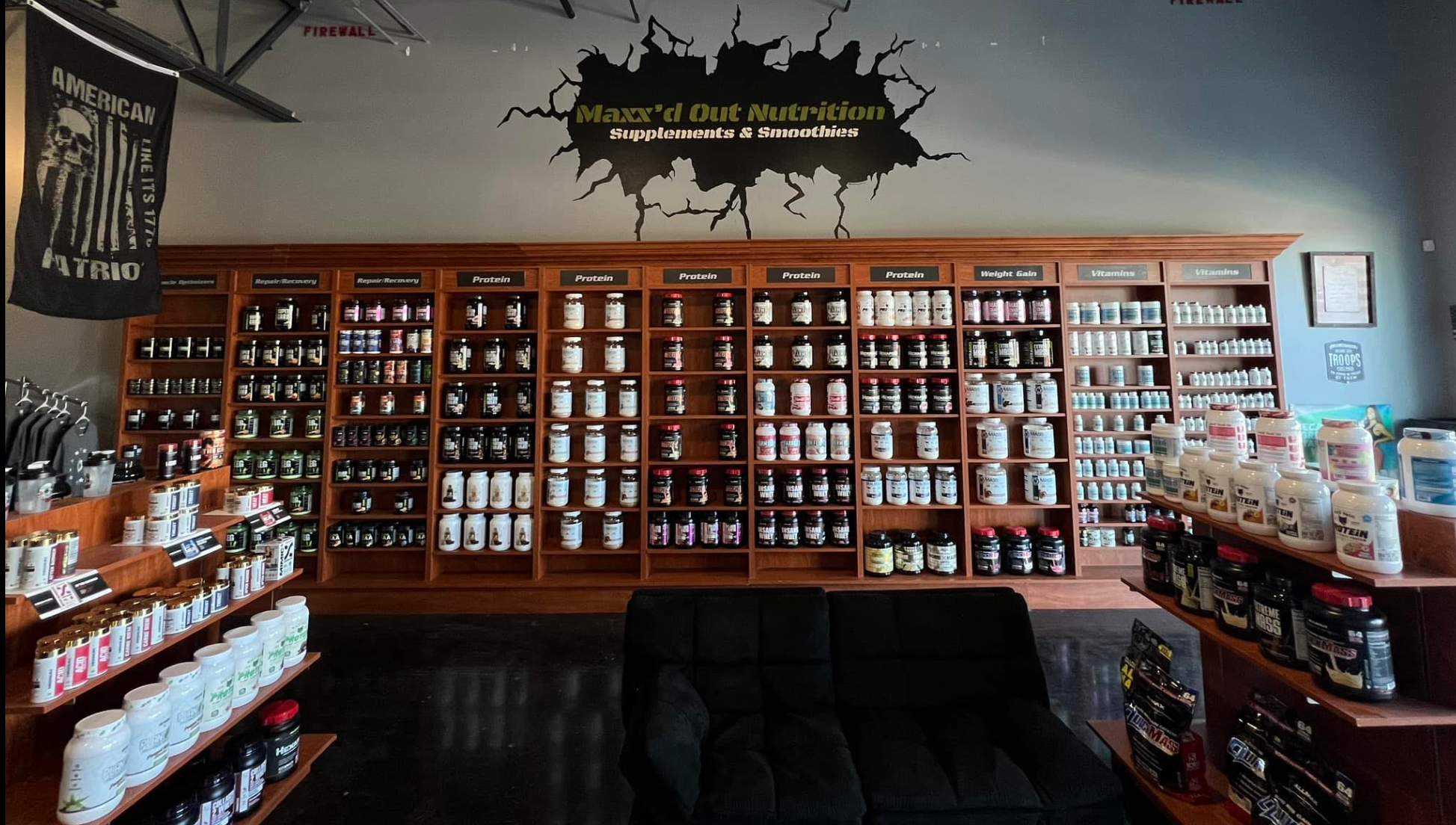 Maxx’d Out Nutrition in Seguin, TX