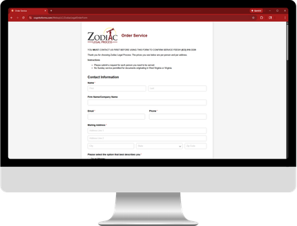 Zodiac Legal Process in Bluefield, VA (2)