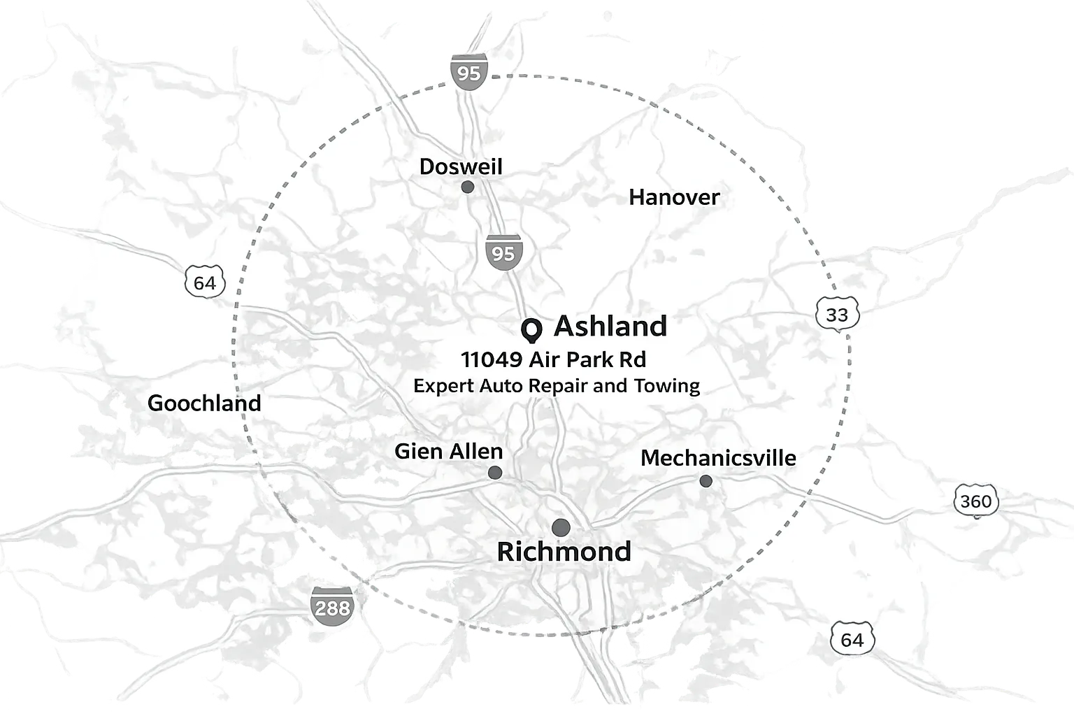 Expert Auto Repair & Towing in Ashland, VA