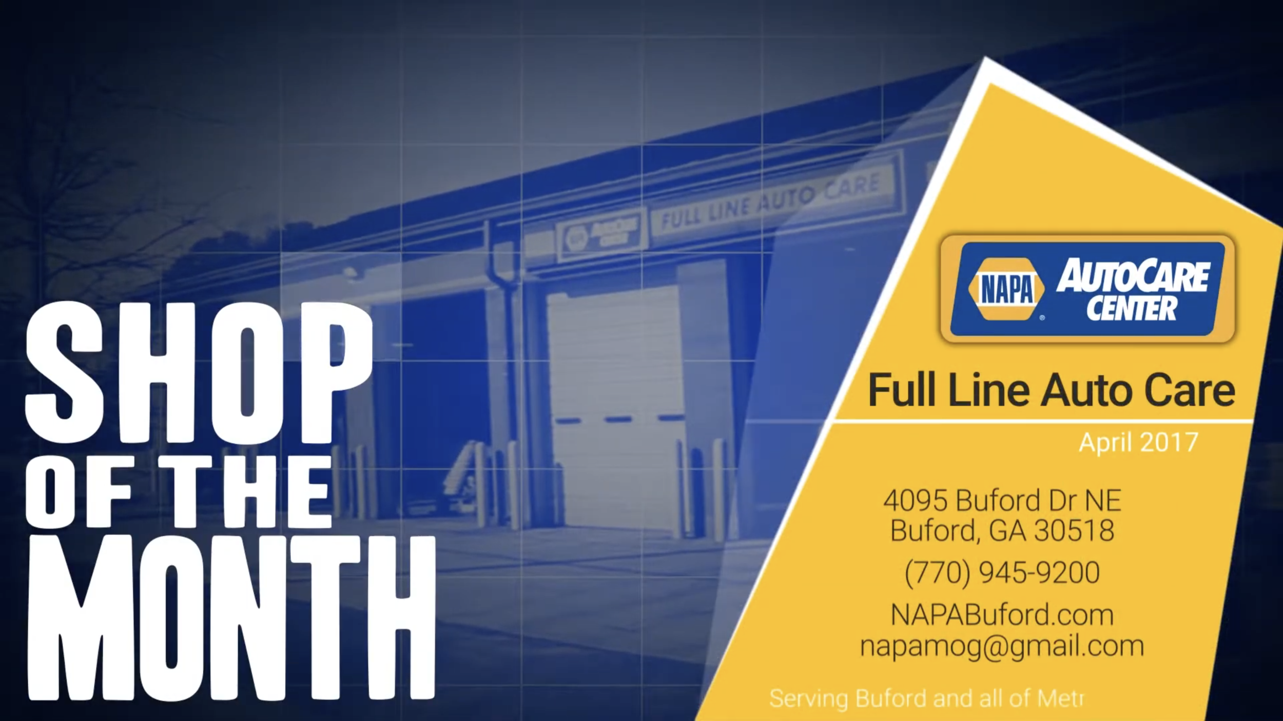 Full Line Auto Care in Buford, GA