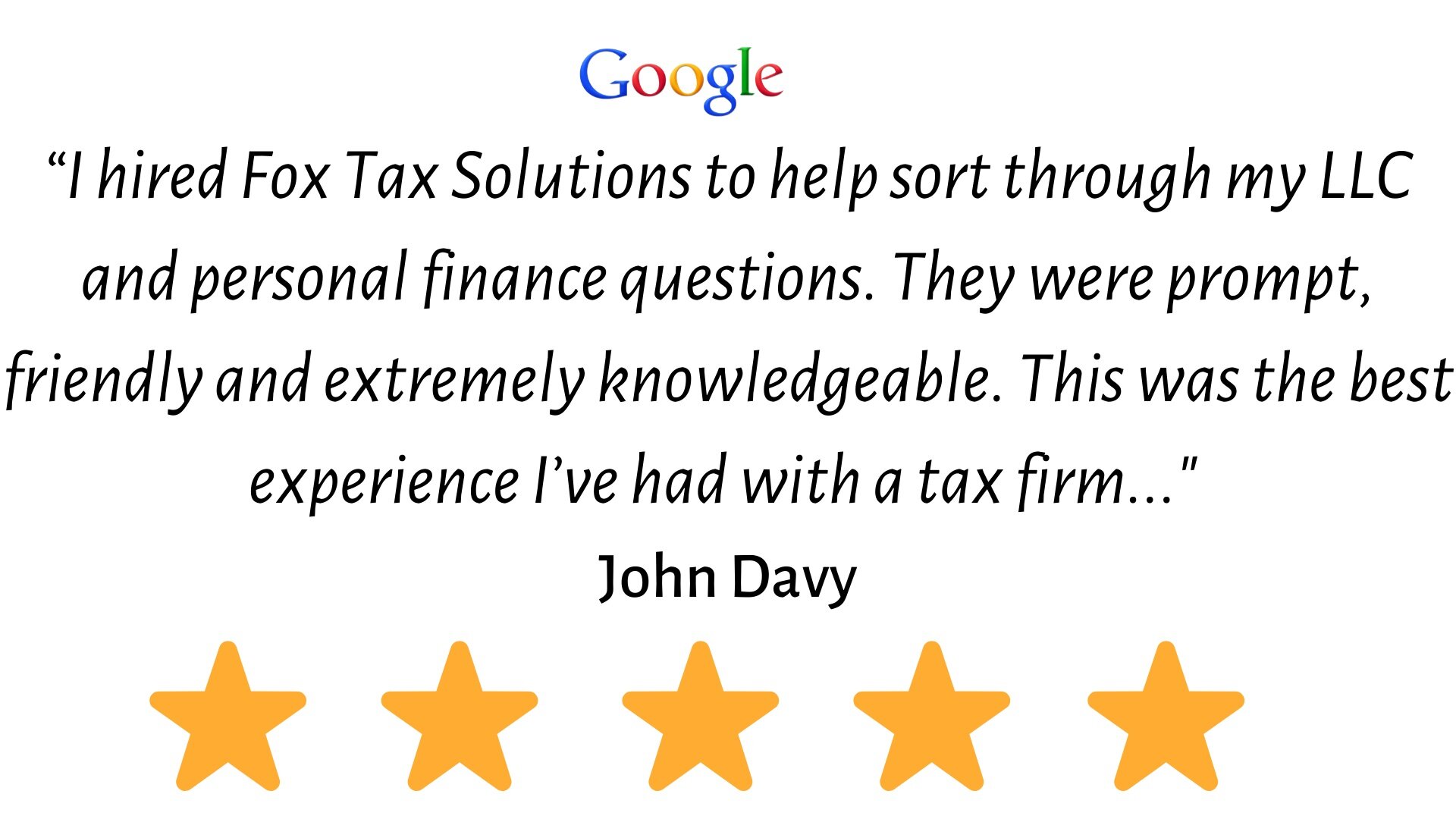 Fox Tax Solutions, LLC in Pearland, TX (2)