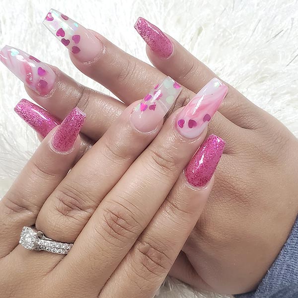 Pink and White Nails Salon Suwanee GA in Suwanee, GA (3)