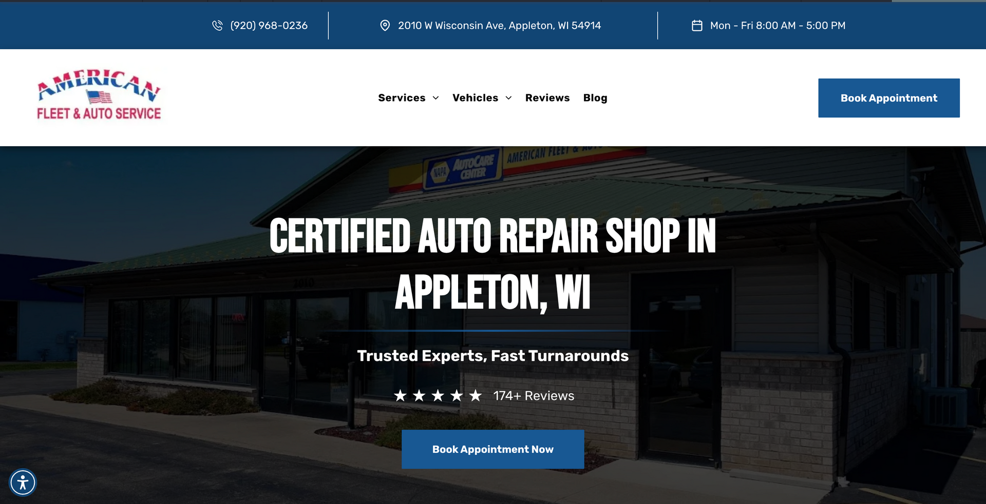 American Fleet & Auto Service in Appleton, WI