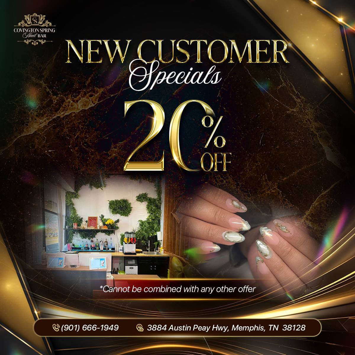 Covington Spring Nail Bar in Memphis, TN (4)