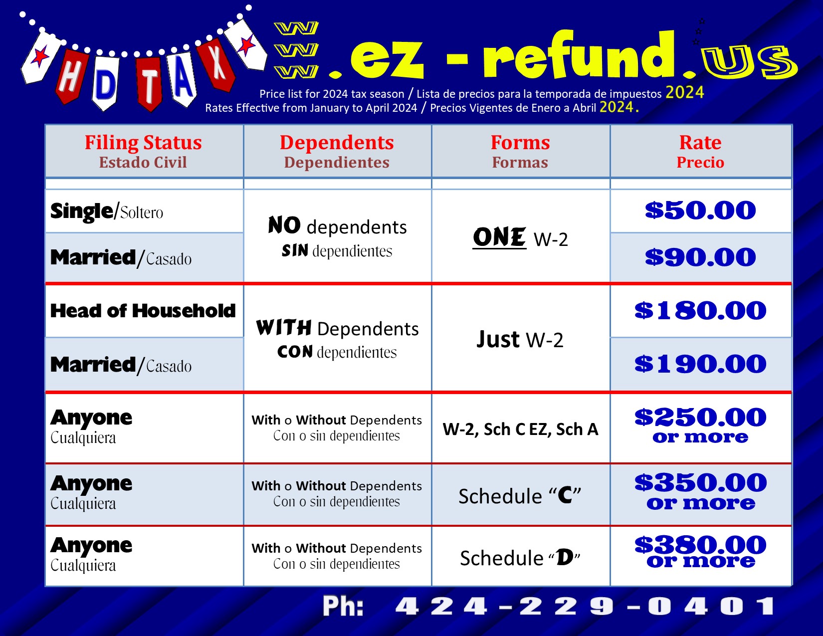 EZ REFUND in Lawndale, CA