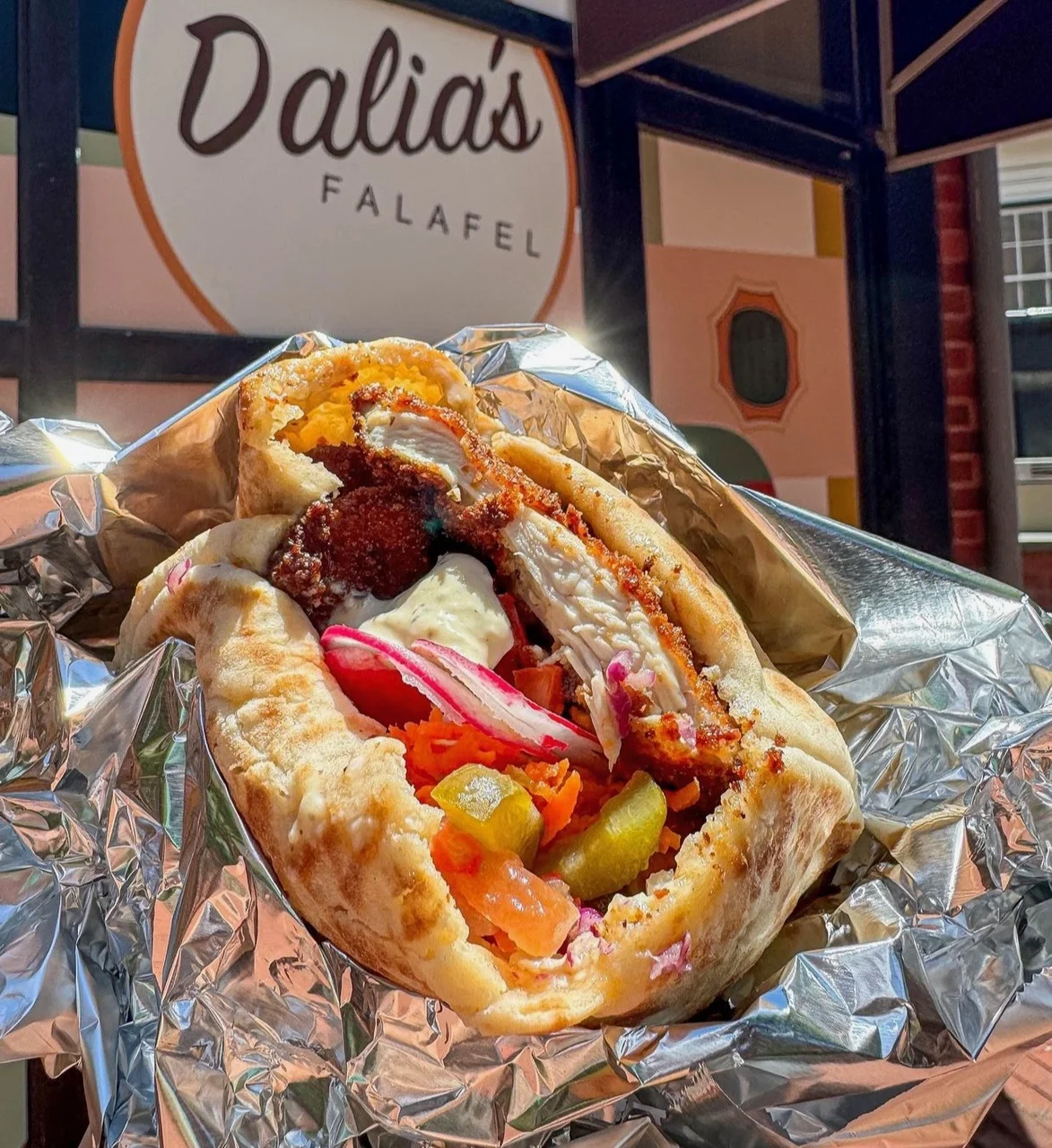 Dalia's Falafel in Bethesda, MD (2)