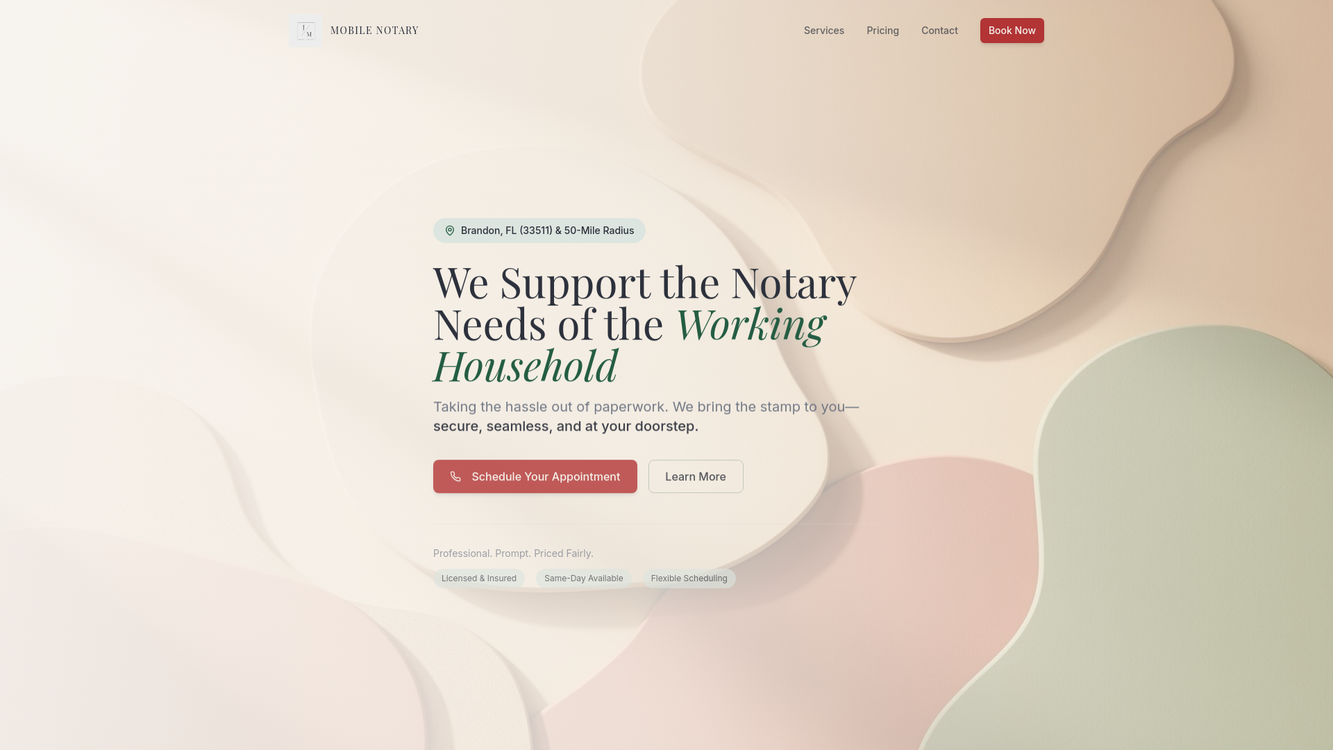 J. Monáe | Mobile Notary in Lithia, FL