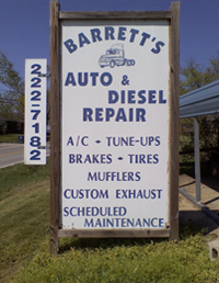 Barretts Auto & Diesel Repair in Crestwood, KY