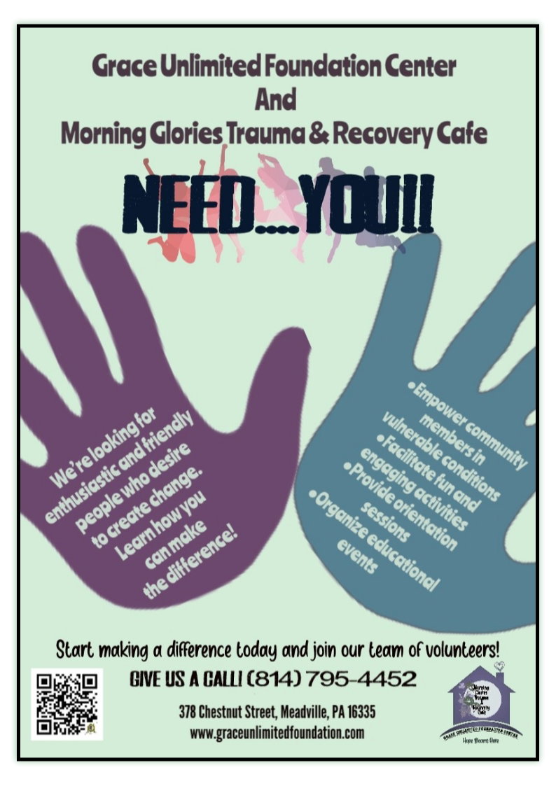 Morning Glories Trauma & Recovery Cafe in Meadville, PA (2)