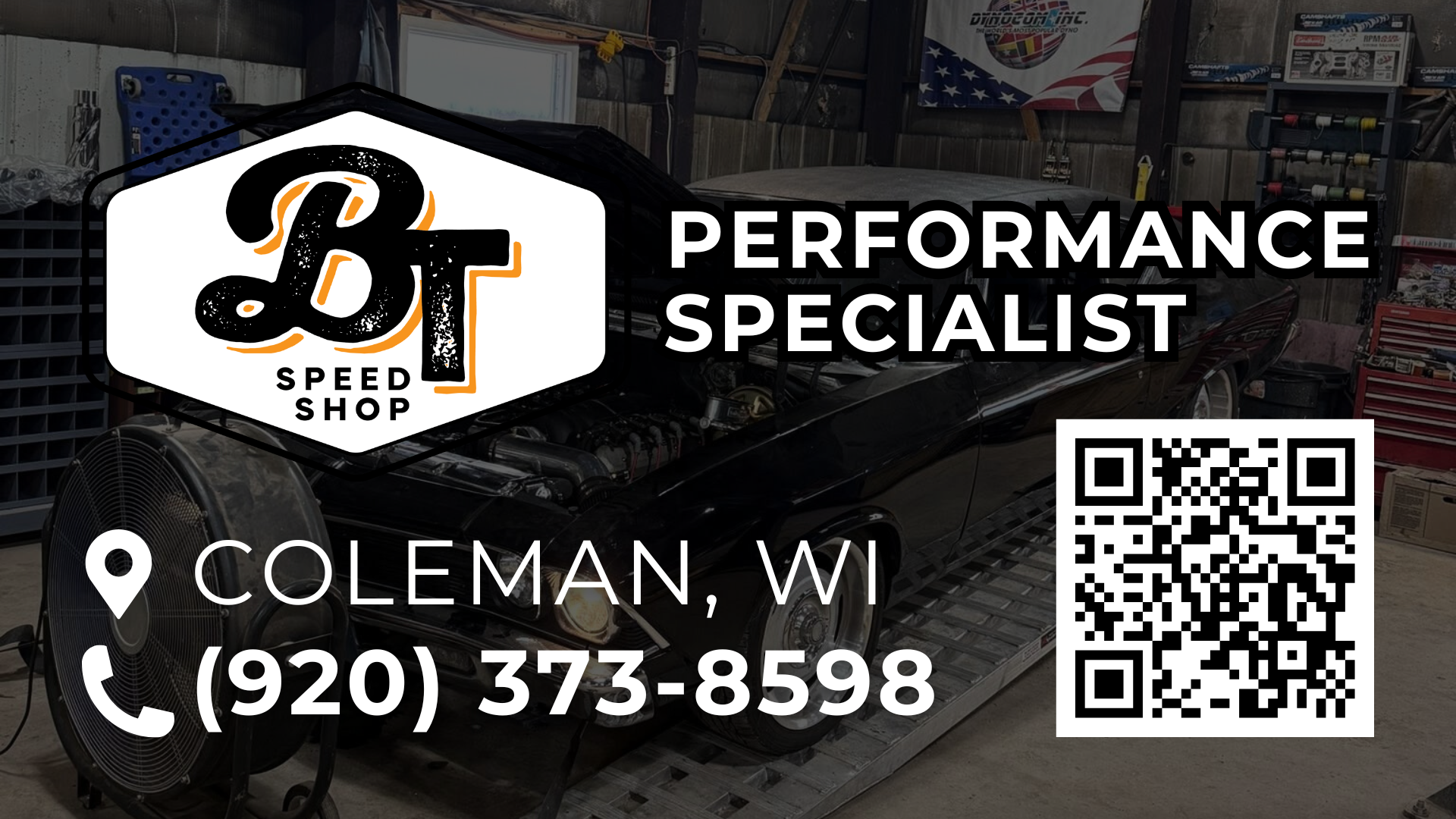BT Speed Shop in Coleman, WI