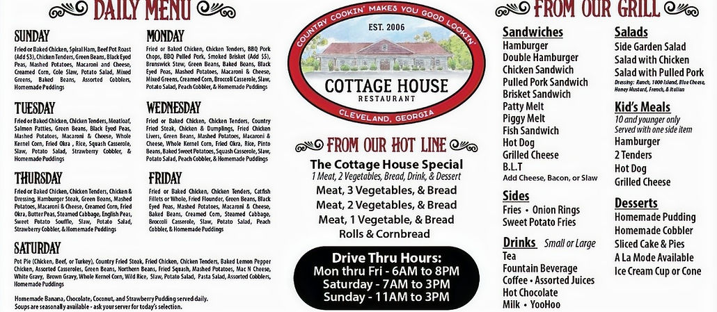Cottage House Restaurant in Cleveland, GA (2)