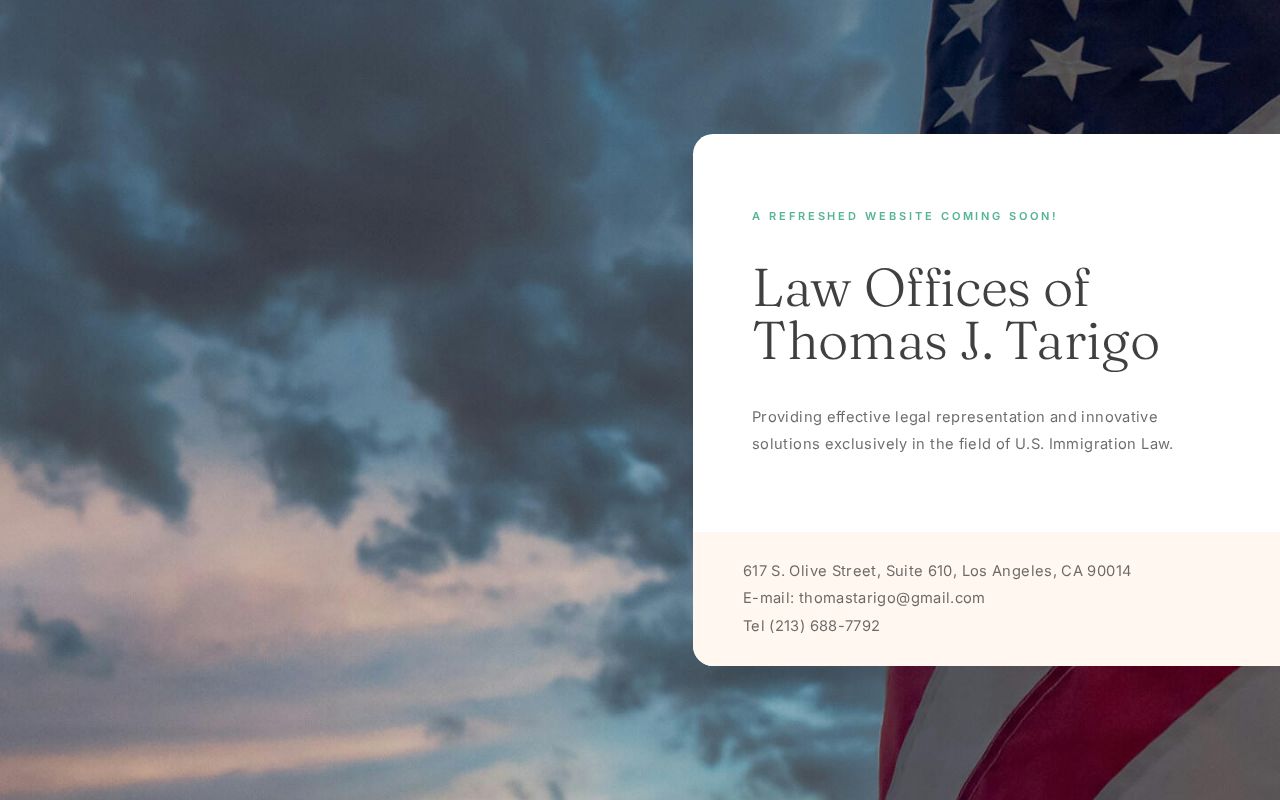 Law Offices of Thomas J. Tarigo in Fontana, CA