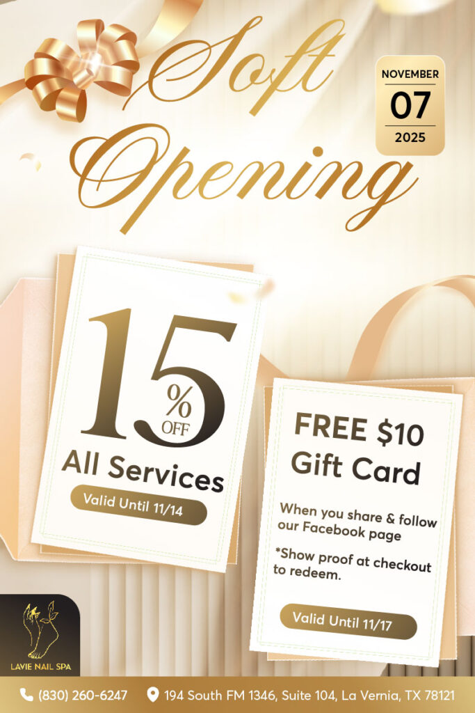 Lavie Nail Spa in La Vernia, TX (5)