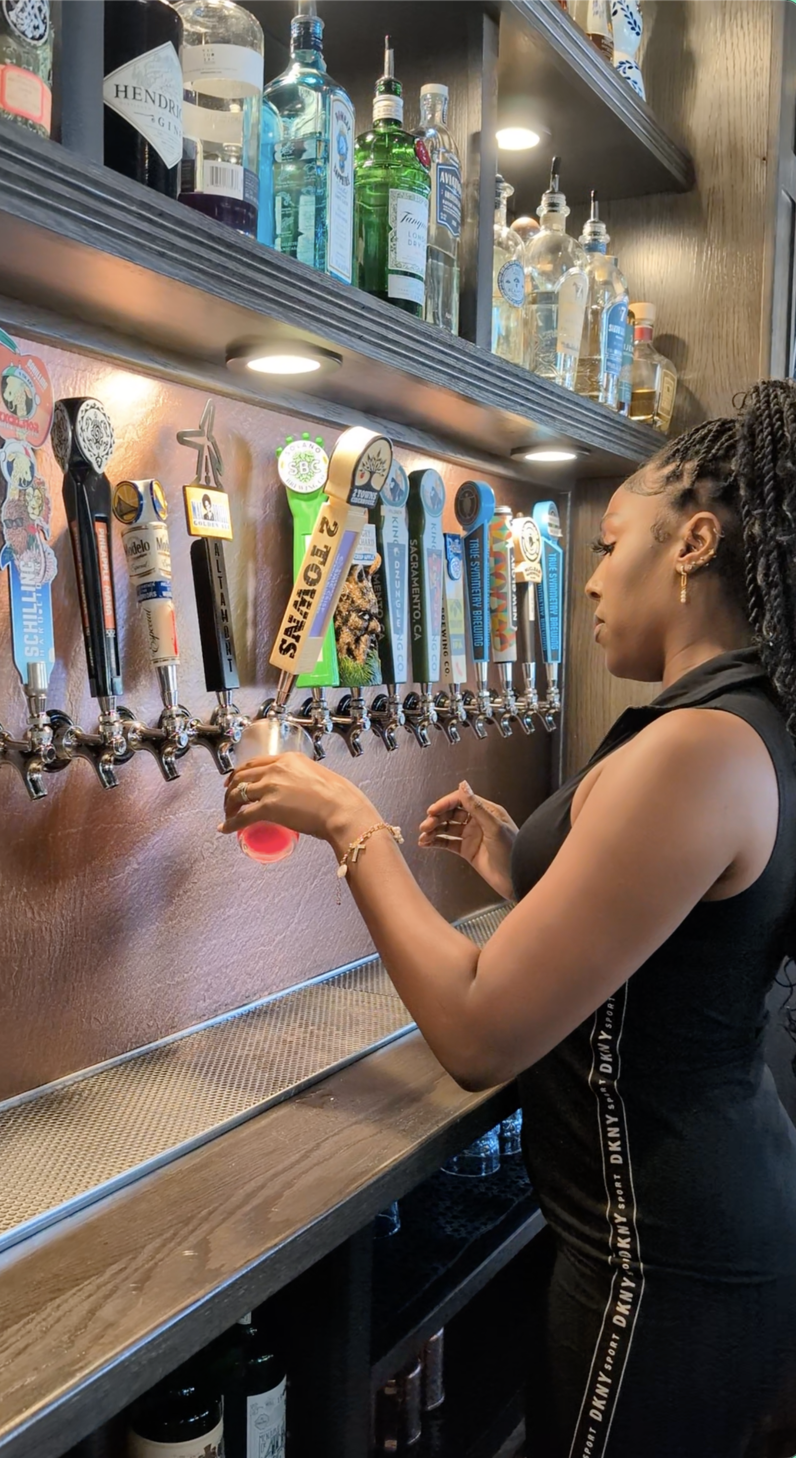 Cedars corner bar and kitchen in Fairfield, CA