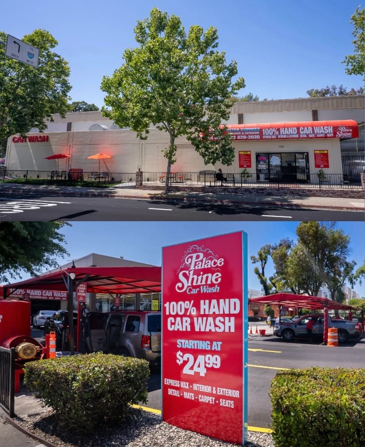 Palace Shine Hand Car Wash in Rancho Cordova, CA