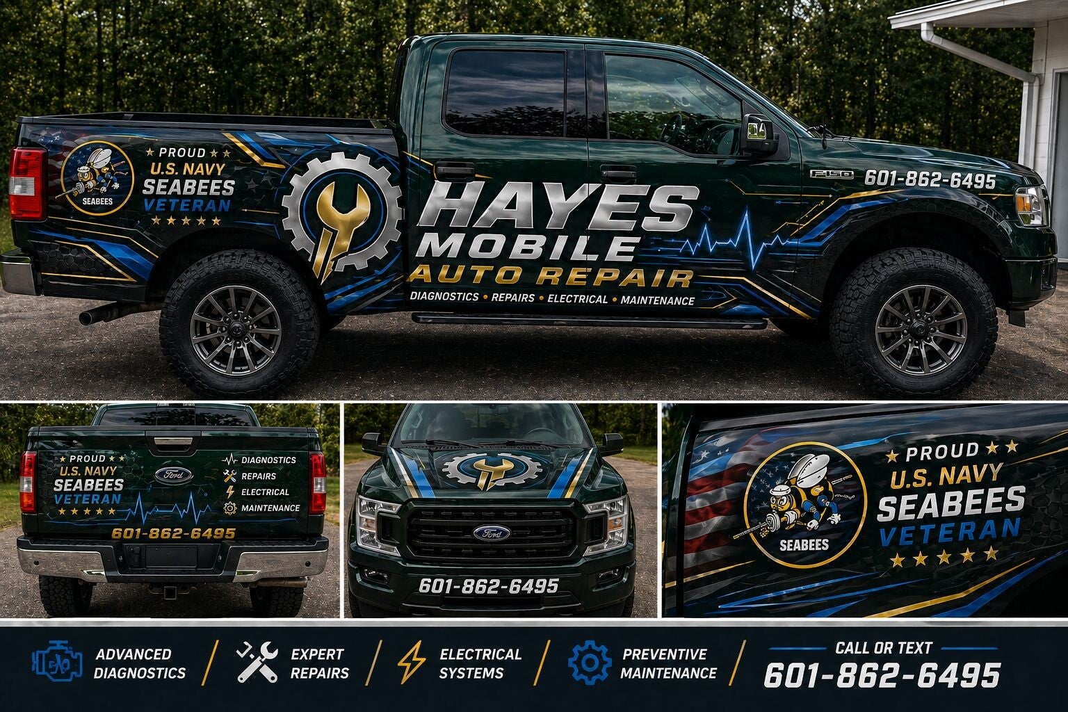 Hayes mobile automotive diagnostic repair in Brandon, MS (2)