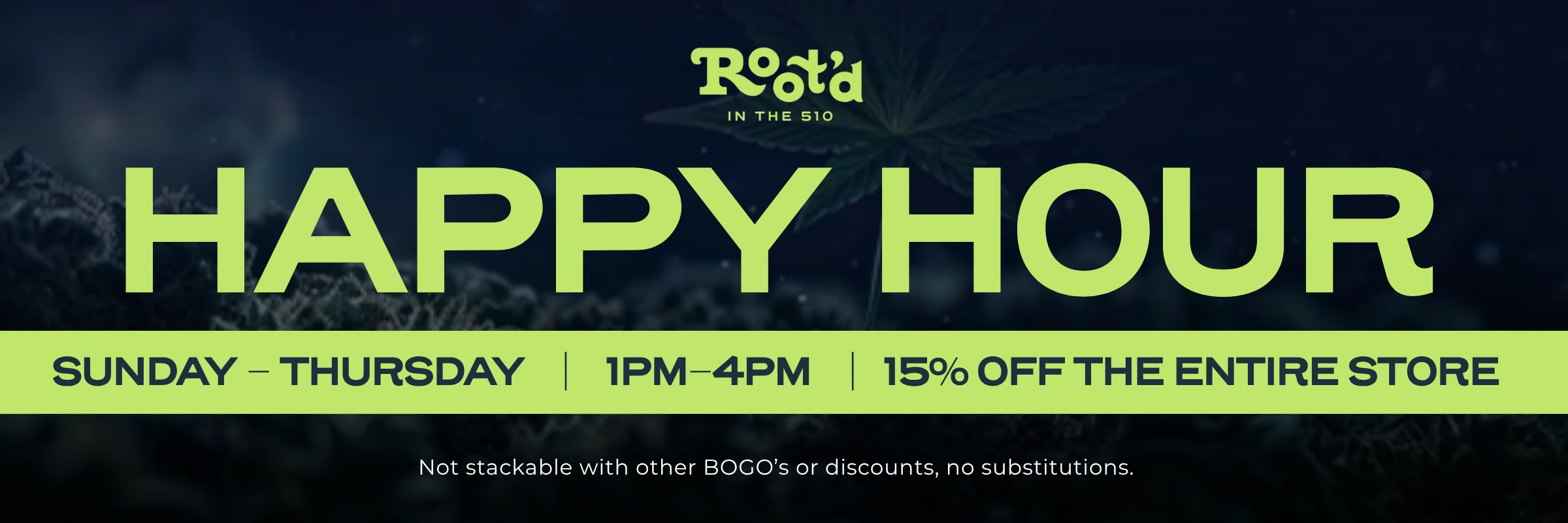 Root'd In The 510 Equity Weed Dispensary in Oakland, CA