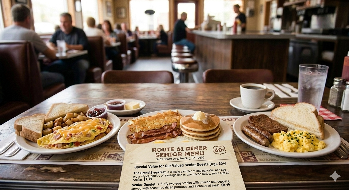 Route 61 Diner in Reading, PA