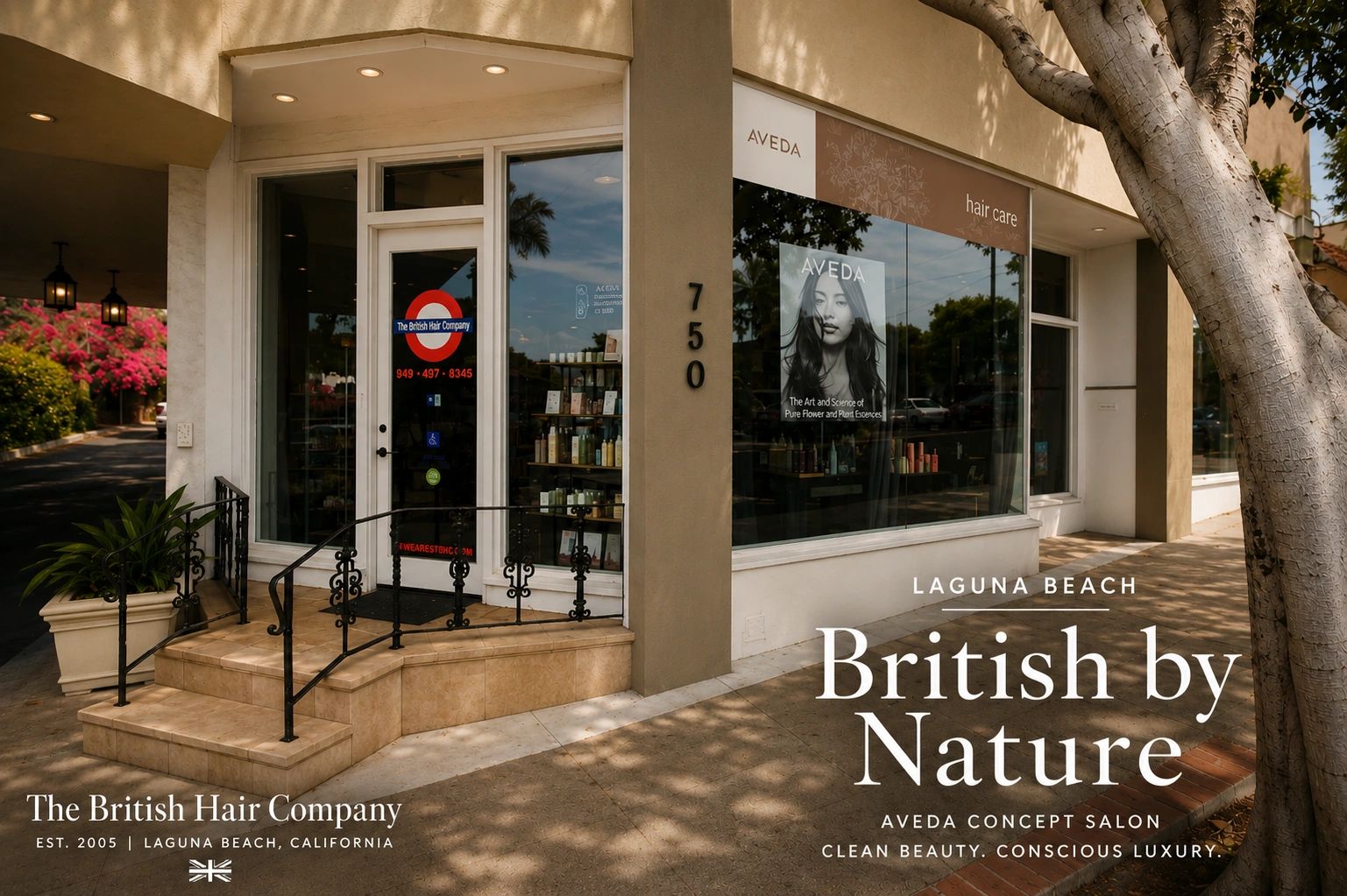 The British Hair Company in Laguna Beach, CA