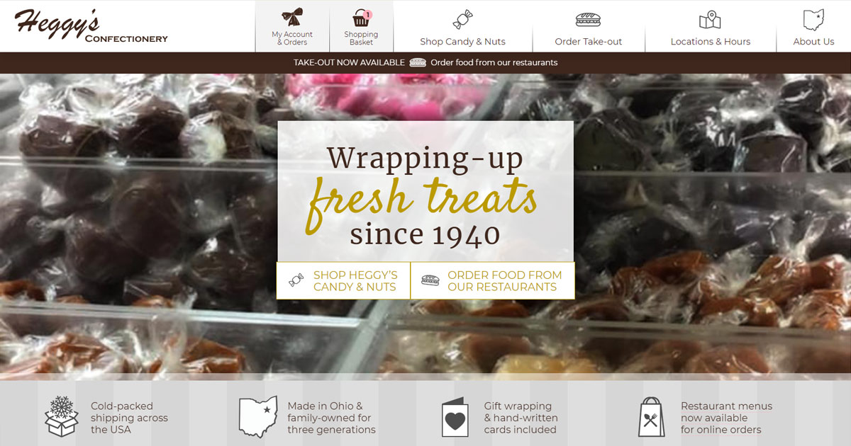 Heggy's Confectionery in Alliance, OH