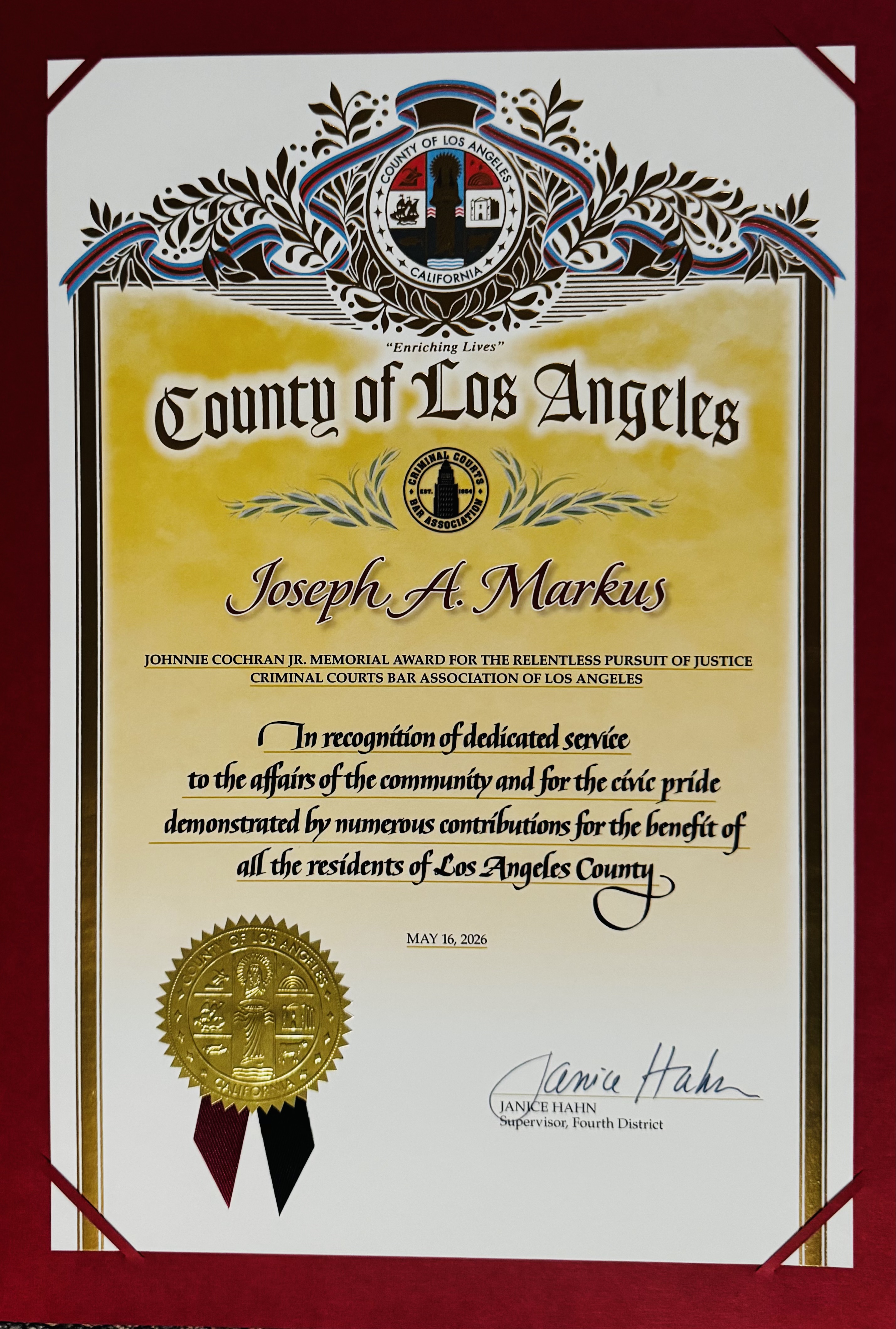 The Law Office of Stein & Markus in Bellflower, CA (3)