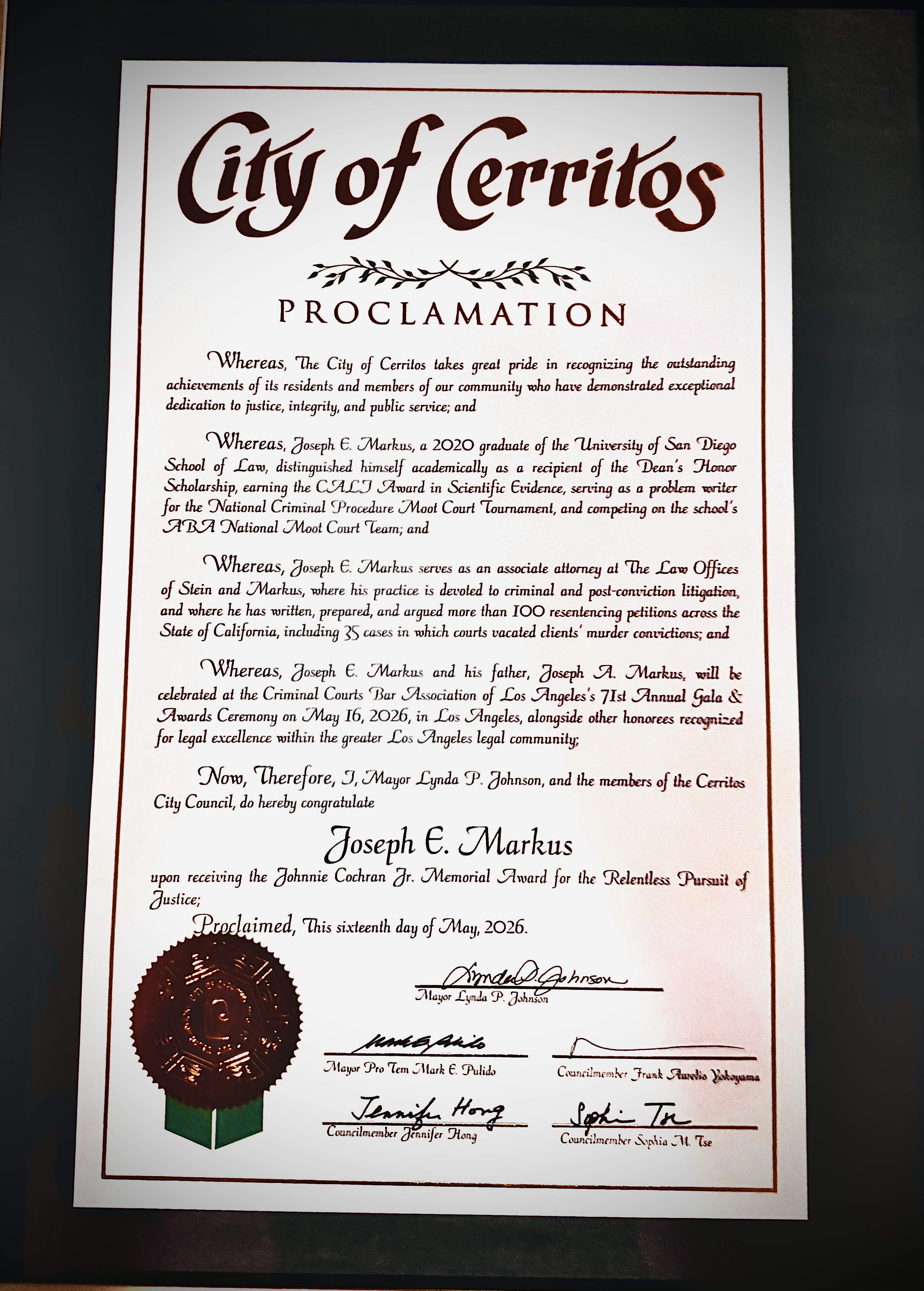 The Law Office of Stein & Markus in Bellflower, CA (4)