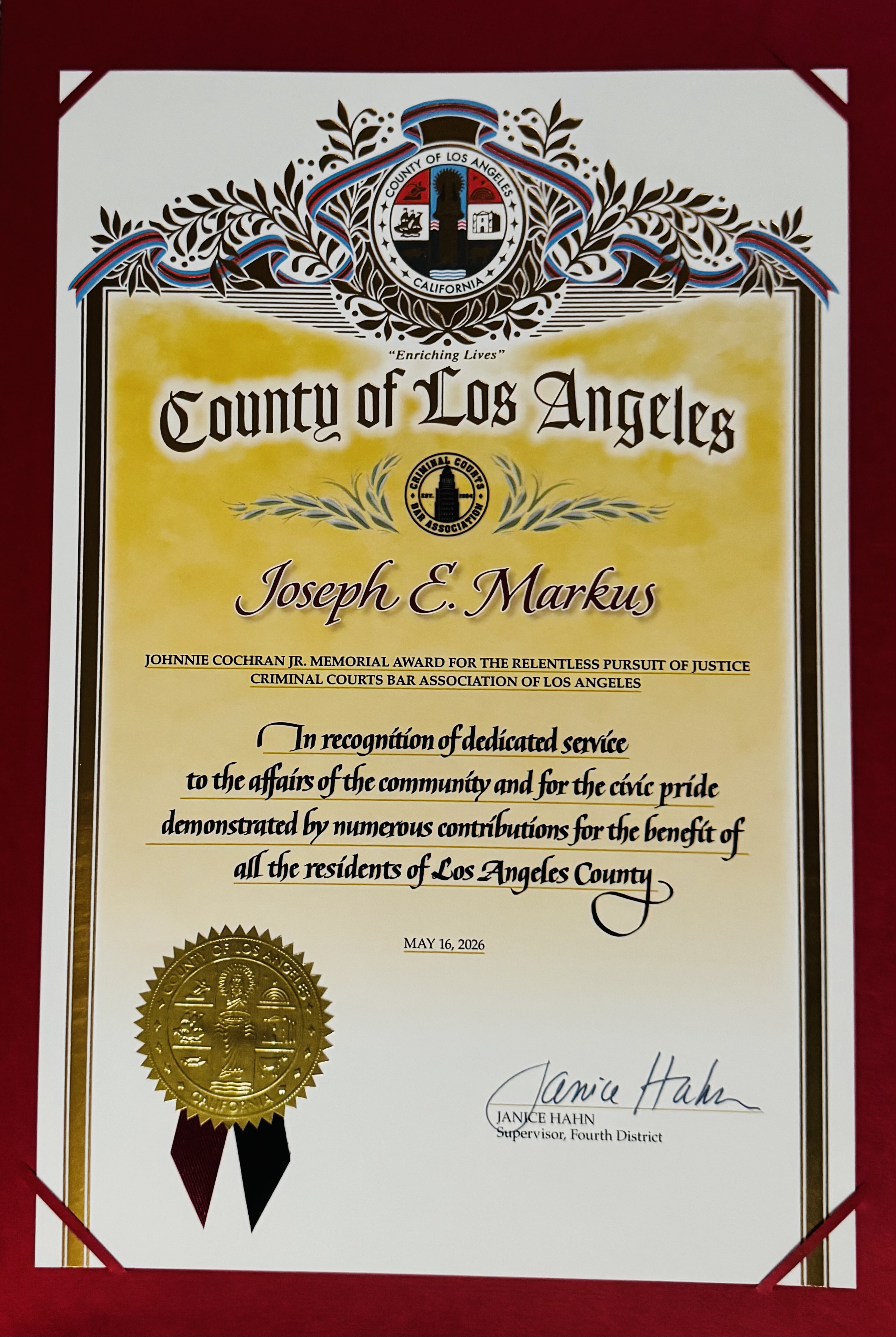The Law Office of Stein & Markus in Bellflower, CA (5)