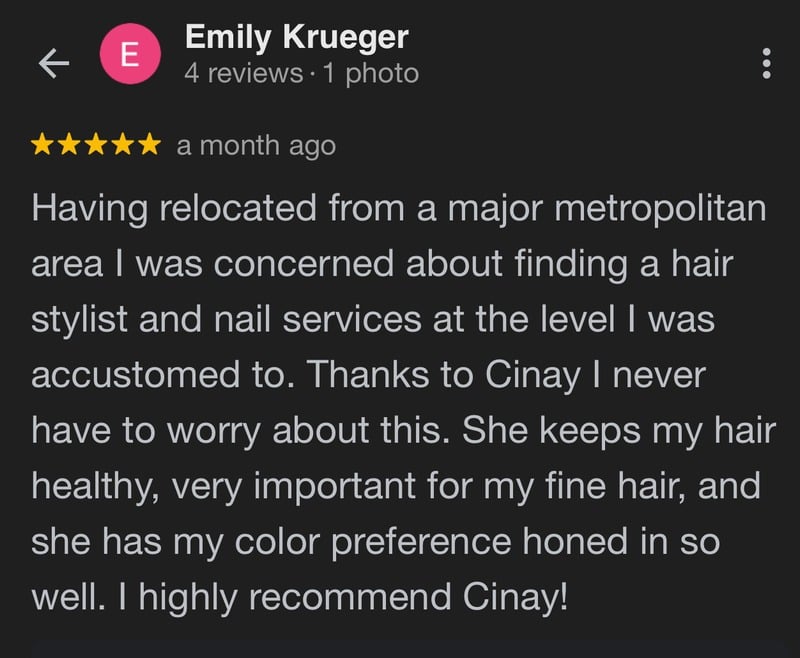 Designed by Cinay, Personal Hair Stylist in Blue Ridge, GA (6)