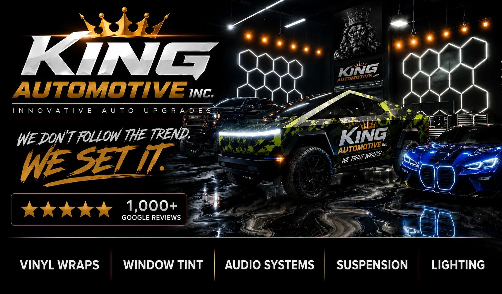 King Automotive Tint, Wraps, & Audio in Weslaco, TX