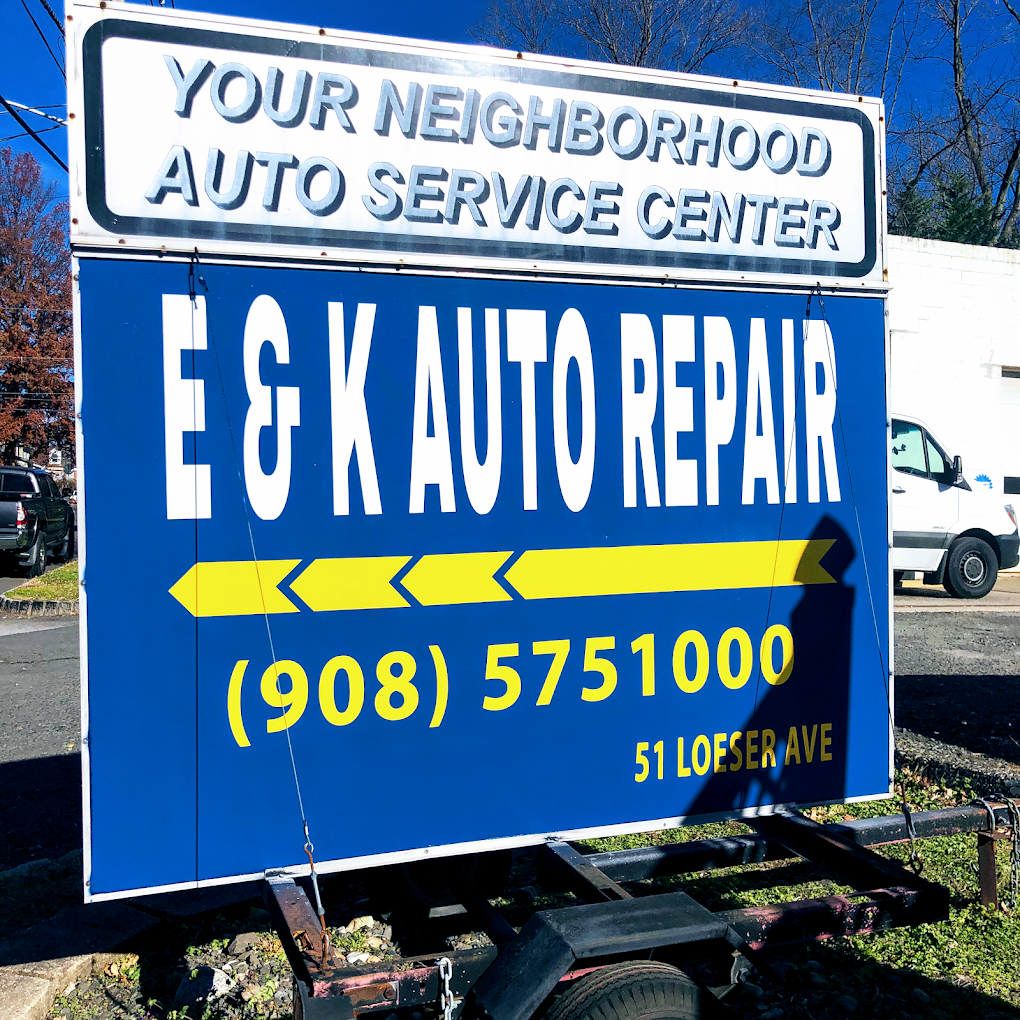 E & K auto repair in Somerville, NJ